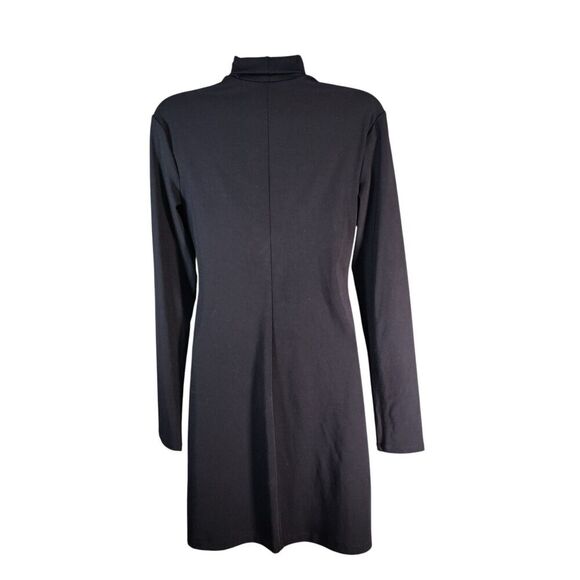 Commando Black Turtleneck Mini Dress - Picture 3 of 4